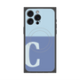 プレミアムパネル with MagSafe［ オリジナル - initial two tone - C blue ］