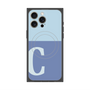 プレミアムパネル with MagSafe［ オリジナル - initial two tone - C blue ］