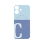 プレミアムパネル with MagSafe［ オリジナル - initial two tone - C blue ］