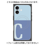 プレミアムパネル with MagSafe［ オリジナル - initial two tone - C blue ］