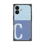プレミアムパネル with MagSafe［ オリジナル - initial two tone - C blue ］