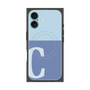 プレミアムパネル with MagSafe［ オリジナル - initial two tone - C blue ］