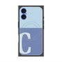プレミアムパネル with MagSafe［ オリジナル - initial two tone - C blue ］