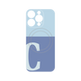 プレミアムパネル with MagSafe［ オリジナル - initial two tone - C blue ］