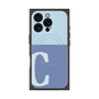 プレミアムパネル with MagSafe［ オリジナル - initial two tone - C blue ］