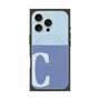 プレミアムパネル with MagSafe［ オリジナル - initial two tone - C blue ］