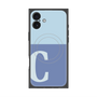 プレミアムパネル with MagSafe［ オリジナル - initial two tone - C blue ］