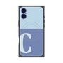 プレミアムパネル with MagSafe［ オリジナル - initial two tone - C blue ］