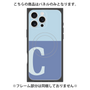 プレミアムパネル with MagSafe［ オリジナル - initial two tone - C blue ］