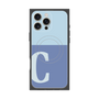 プレミアムパネル with MagSafe［ オリジナル - initial two tone - C blue ］