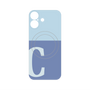 プレミアムパネル with MagSafe［ オリジナル - initial two tone - C blue ］