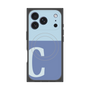 プレミアムパネル with MagSafe［ オリジナル - initial two tone - C blue ］