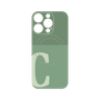 プレミアムパネル with MagSafe［ オリジナル - initial two tone - C green ］