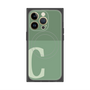 プレミアムパネル with MagSafe［ オリジナル - initial two tone - C green ］