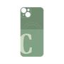 プレミアムパネル with MagSafe［ オリジナル - initial two tone - C green ］