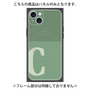プレミアムパネル with MagSafe［ オリジナル - initial two tone - C green ］