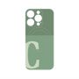 プレミアムパネル with MagSafe［ オリジナル - initial two tone - C green ］