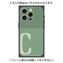 プレミアムパネル with MagSafe［ オリジナル - initial two tone - C green ］