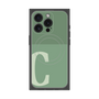 プレミアムパネル with MagSafe［ オリジナル - initial two tone - C green ］