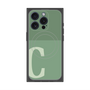 プレミアムパネル with MagSafe［ オリジナル - initial two tone - C green ］