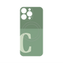 プレミアムパネル with MagSafe［ オリジナル - initial two tone - C green ］