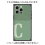プレミアムパネル with MagSafe［ オリジナル - initial two tone - C green ］