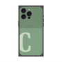 プレミアムパネル with MagSafe［ オリジナル - initial two tone - C green ］