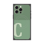 プレミアムパネル with MagSafe［ オリジナル - initial two tone - C green ］
