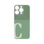 プレミアムパネル with MagSafe［ オリジナル - initial two tone - C green ］