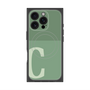 プレミアムパネル with MagSafe［ オリジナル - initial two tone - C green ］