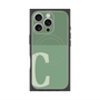 プレミアムパネル with MagSafe［ オリジナル - initial two tone - C green ］