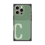 プレミアムパネル with MagSafe［ オリジナル - initial two tone - C green ］