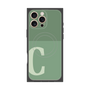 プレミアムパネル with MagSafe［ オリジナル - initial two tone - C green ］