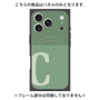 プレミアムパネル with MagSafe［ オリジナル - initial two tone - C green ］