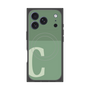 プレミアムパネル with MagSafe［ オリジナル - initial two tone - C green ］