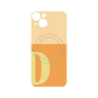 プレミアムパネル with MagSafe［ オリジナル - initial two tone - D orange ］