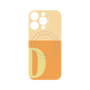 プレミアムパネル with MagSafe［ オリジナル - initial two tone - D orange ］