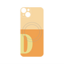 プレミアムパネル with MagSafe［ オリジナル - initial two tone - D orange ］