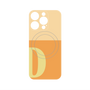 プレミアムパネル with MagSafe［ オリジナル - initial two tone - D orange ］