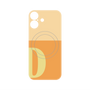 プレミアムパネル with MagSafe［ オリジナル - initial two tone - D orange ］