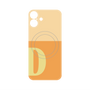 プレミアムパネル with MagSafe［ オリジナル - initial two tone - D orange ］