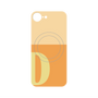 プレミアムパネル with MagSafe［ オリジナル - initial two tone - D orange ］