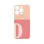 プレミアムパネル with MagSafe［ オリジナル - initial two tone - D pink ］