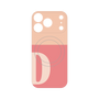 プレミアムパネル with MagSafe［ オリジナル - initial two tone - D pink ］