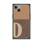 プレミアムパネル with MagSafe［ オリジナル - initial two tone - D brown ］