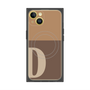 プレミアムパネル with MagSafe［ オリジナル - initial two tone - D brown ］