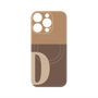 プレミアムパネル with MagSafe［ オリジナル - initial two tone - D brown ］