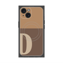 プレミアムパネル with MagSafe［ オリジナル - initial two tone - D brown ］