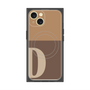 プレミアムパネル with MagSafe［ オリジナル - initial two tone - D brown ］