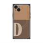 プレミアムパネル with MagSafe［ オリジナル - initial two tone - D brown ］